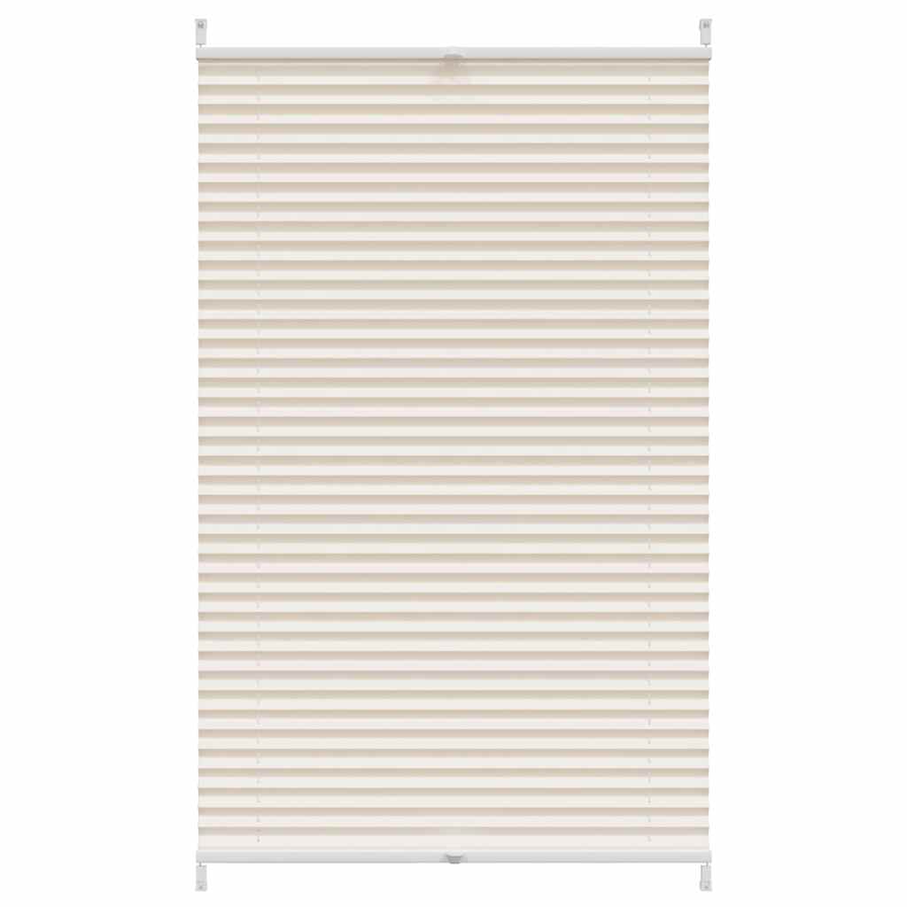 Plisse Blind 90x125cm Creme