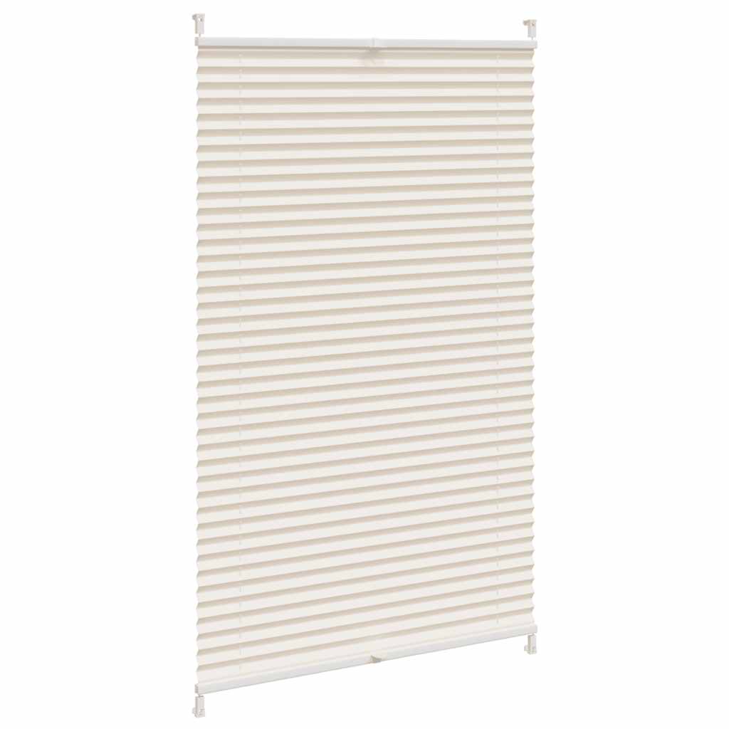 Plisse Blind 90x125cm Creme