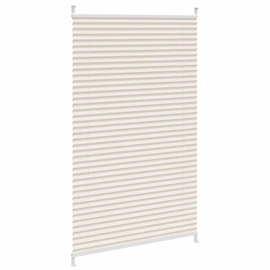 Plisse Blind 90x125cm Creme