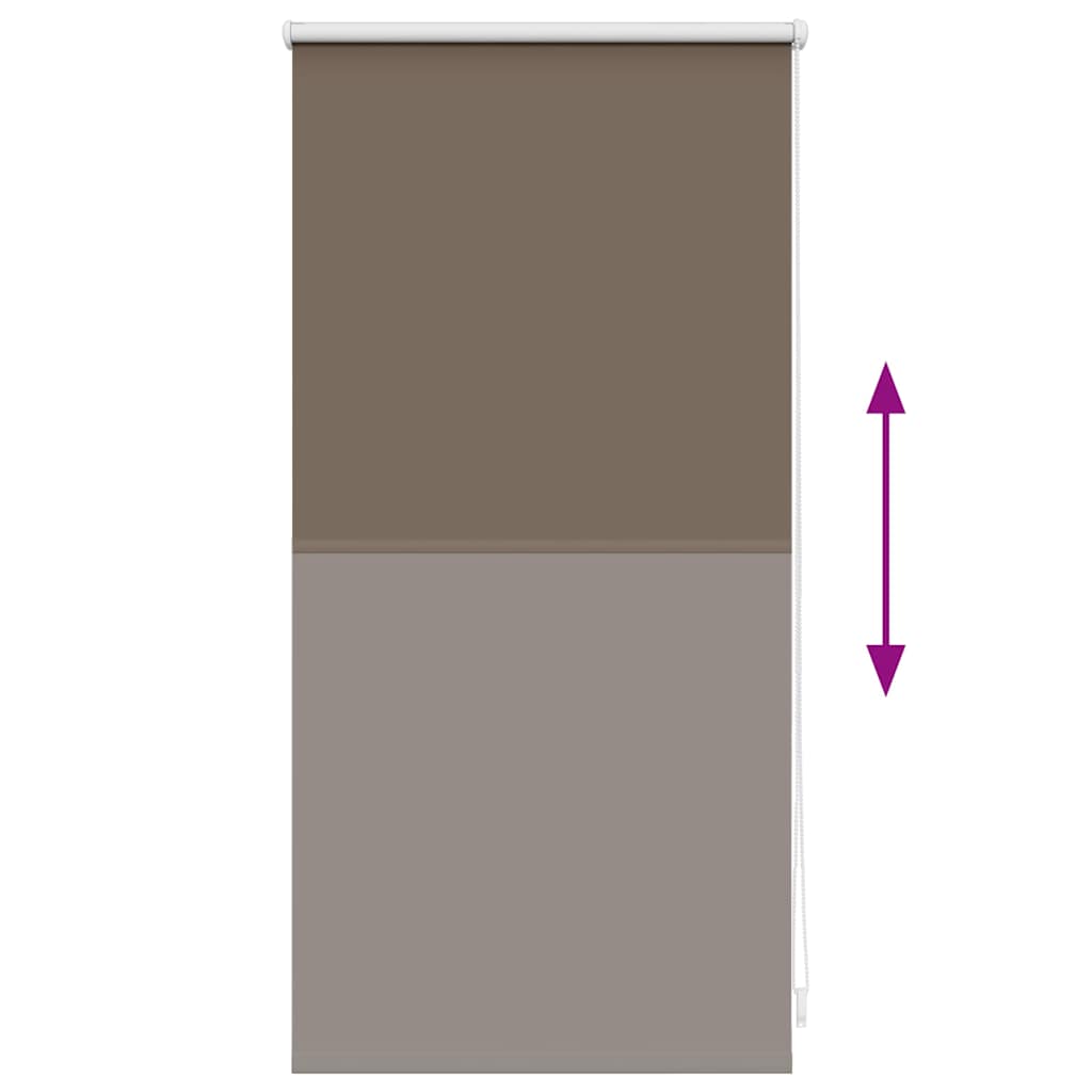 Roller Blind Blackout 40 x 100 cm Coffee
