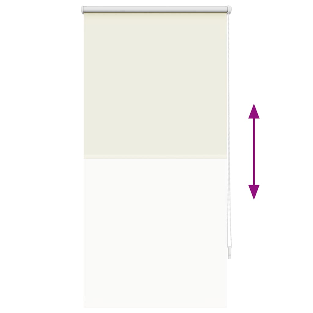 Roller Blind Blackout 60 x 120 cm Off White