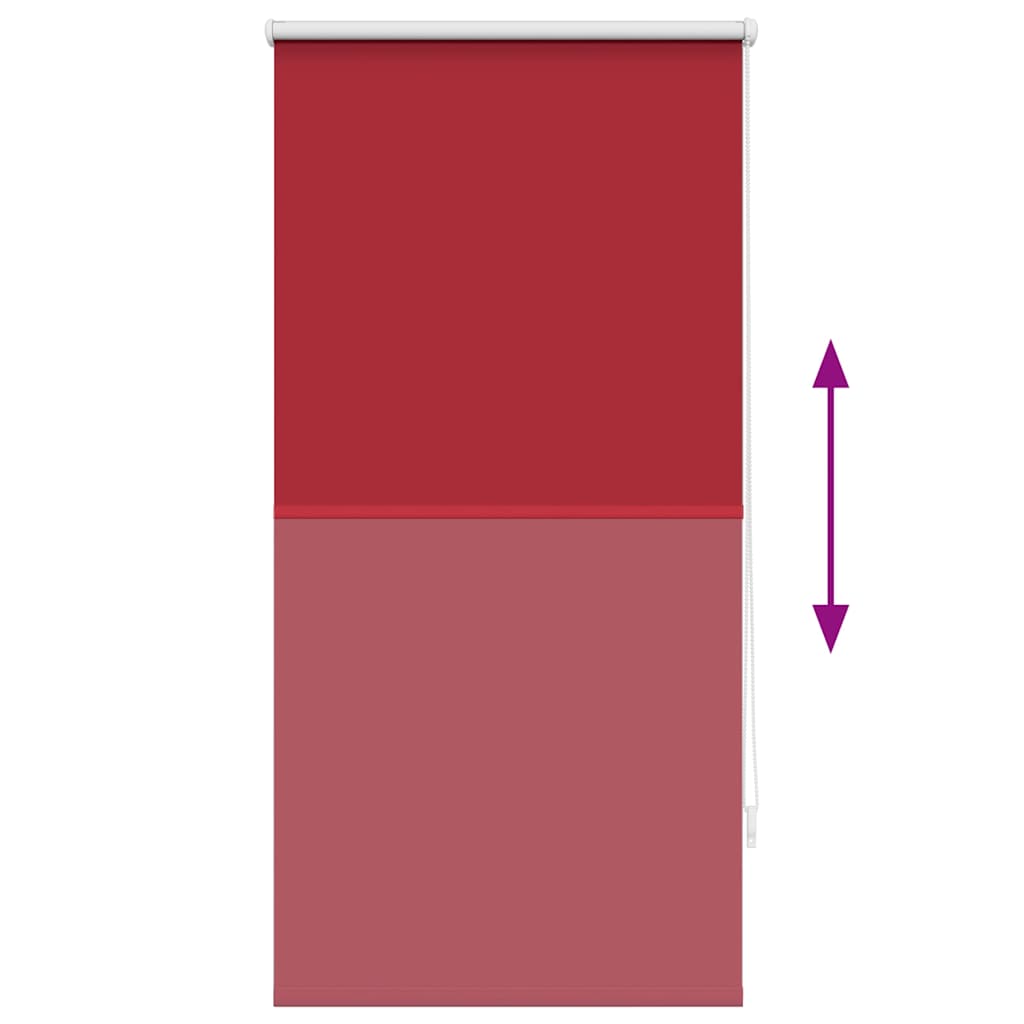 Roller Blind Blackout 60 x 120 cm Red