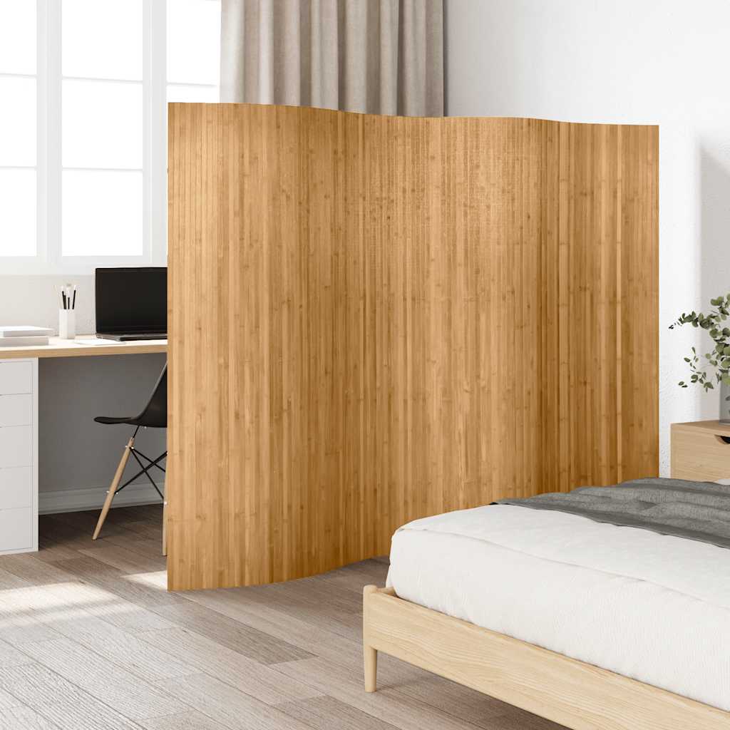 Room Divider Bamboo Natural 250x165 cm