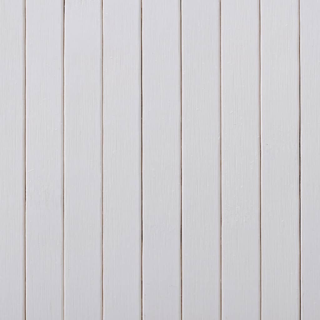 Room Divider Bamboo White 250x165 cm