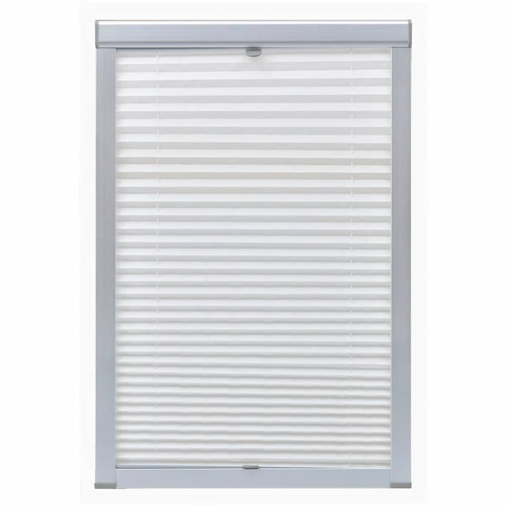 Pleated Blinds White C02