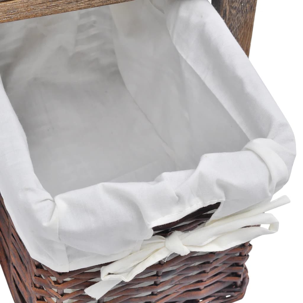 Bedside Cabinet Wood Brown