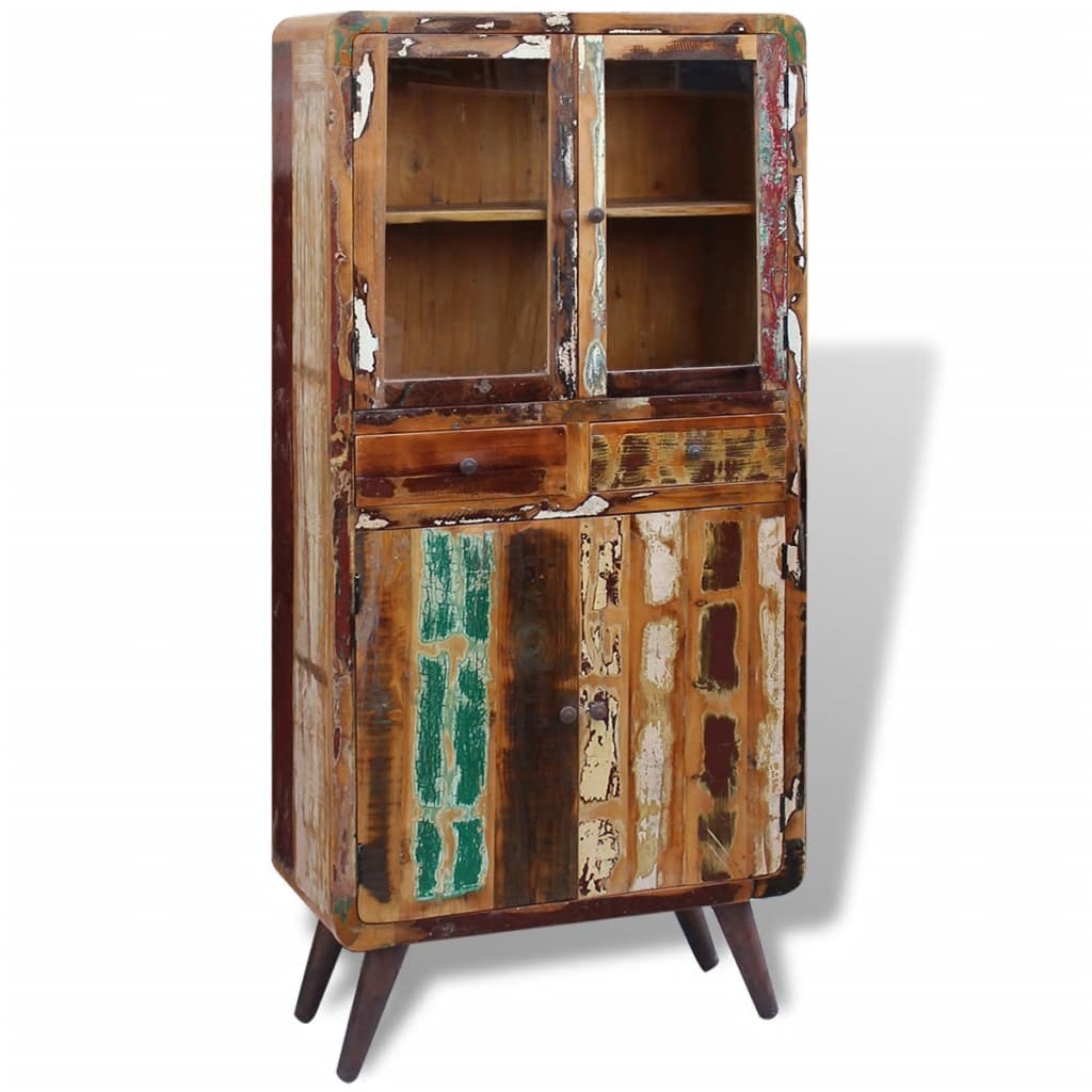 Cupboard Solid Reclaimed Wood 90x40x190 cm