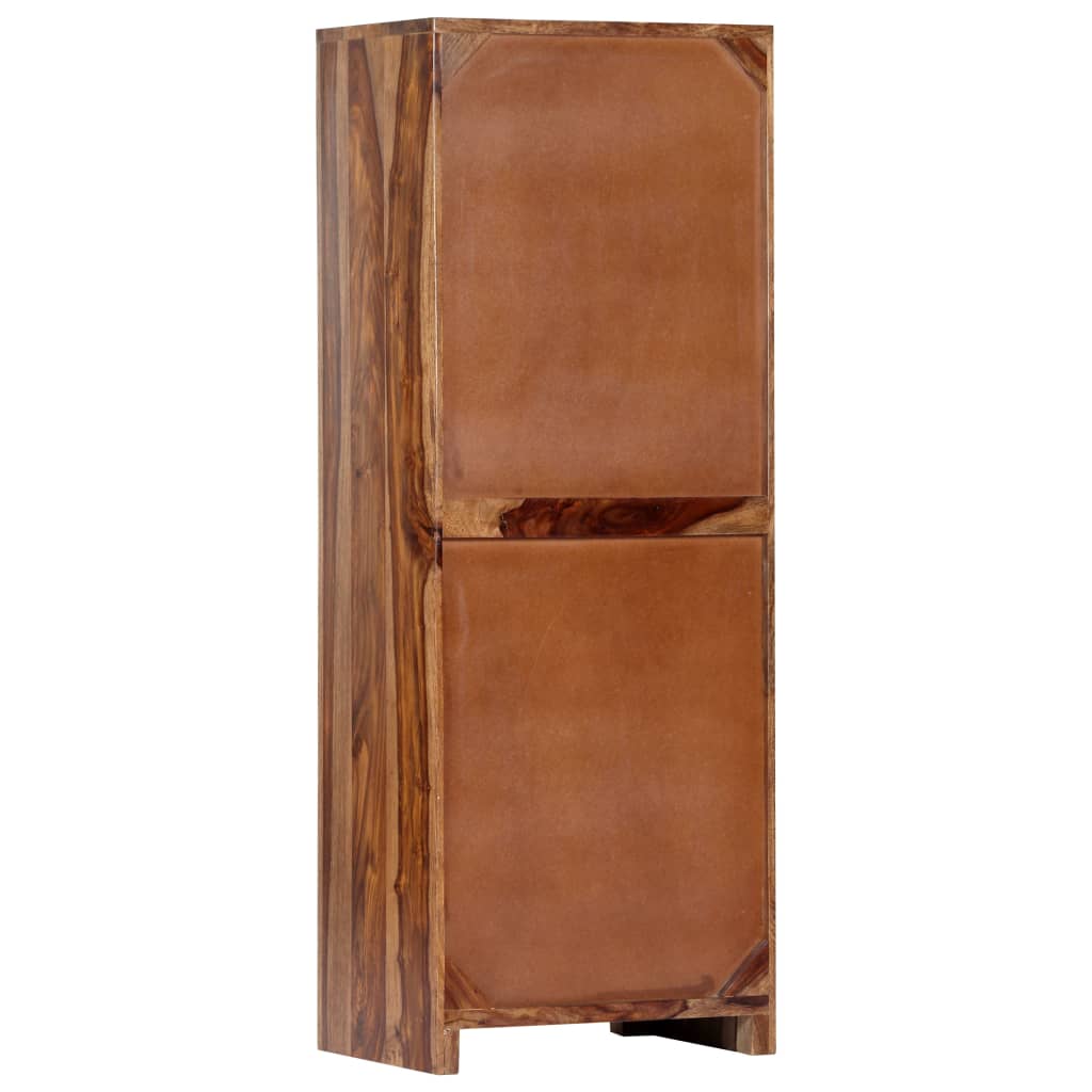 Side Cabinet 40x30x110 cm Solid Acacia Wood