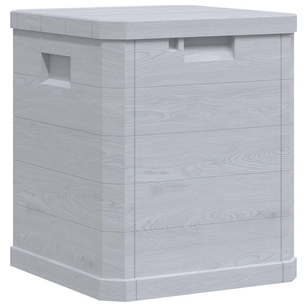 Garden Storage Box 90 L Light Grey