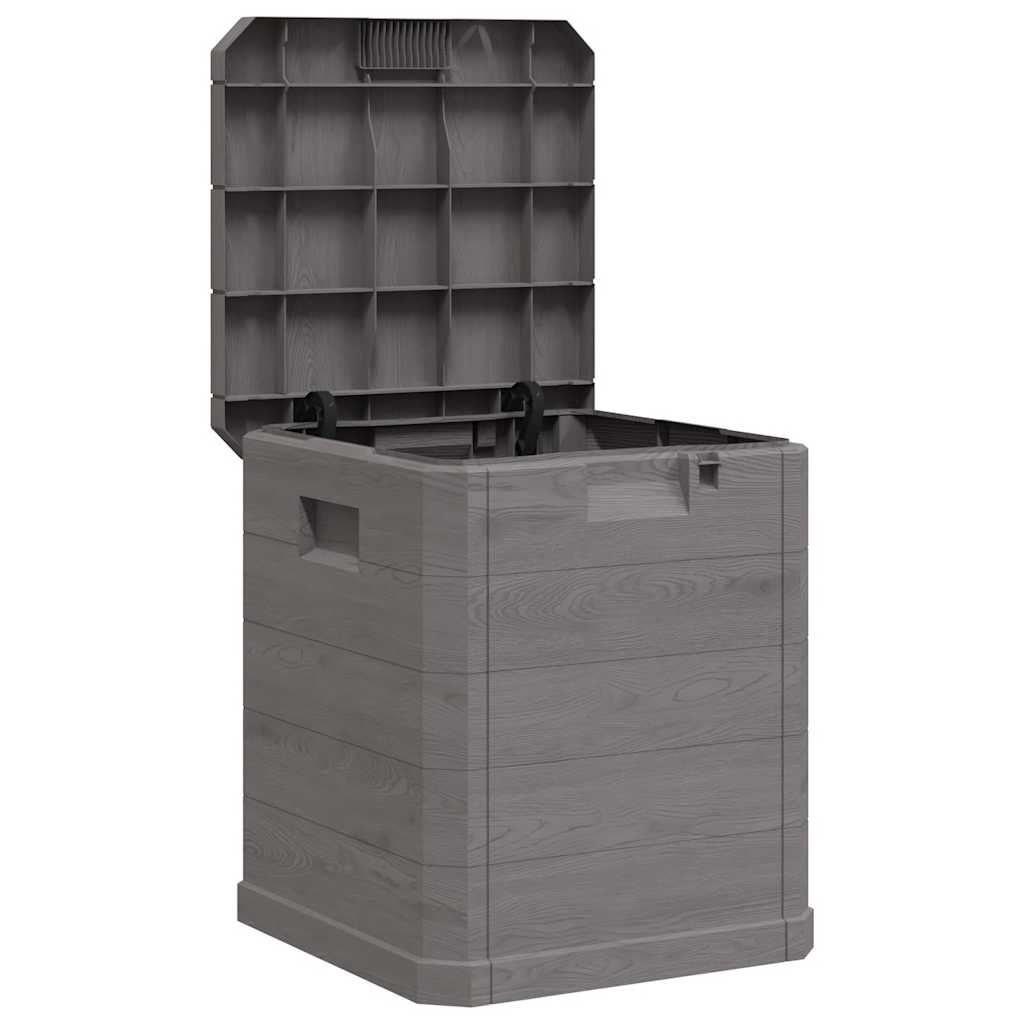 Garden Storage Box 90 L Brown