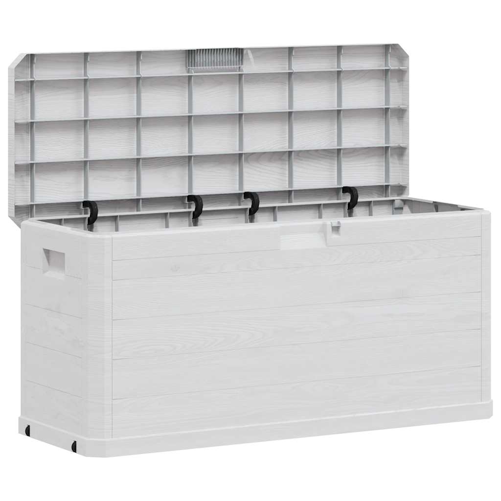 Garden Storage Box 280 L Light Grey