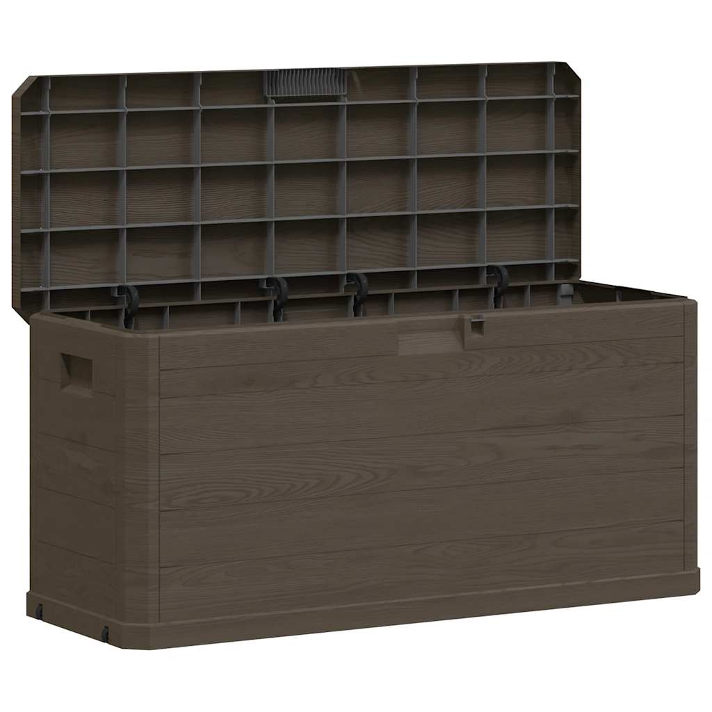 Garden Storage Box 280 L Brown