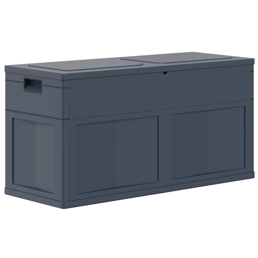 Garden Storage Box 320 L Black
