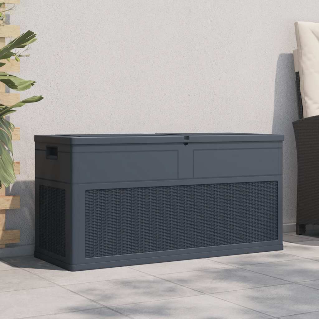 Garden Storage Box 320 L Anthracite