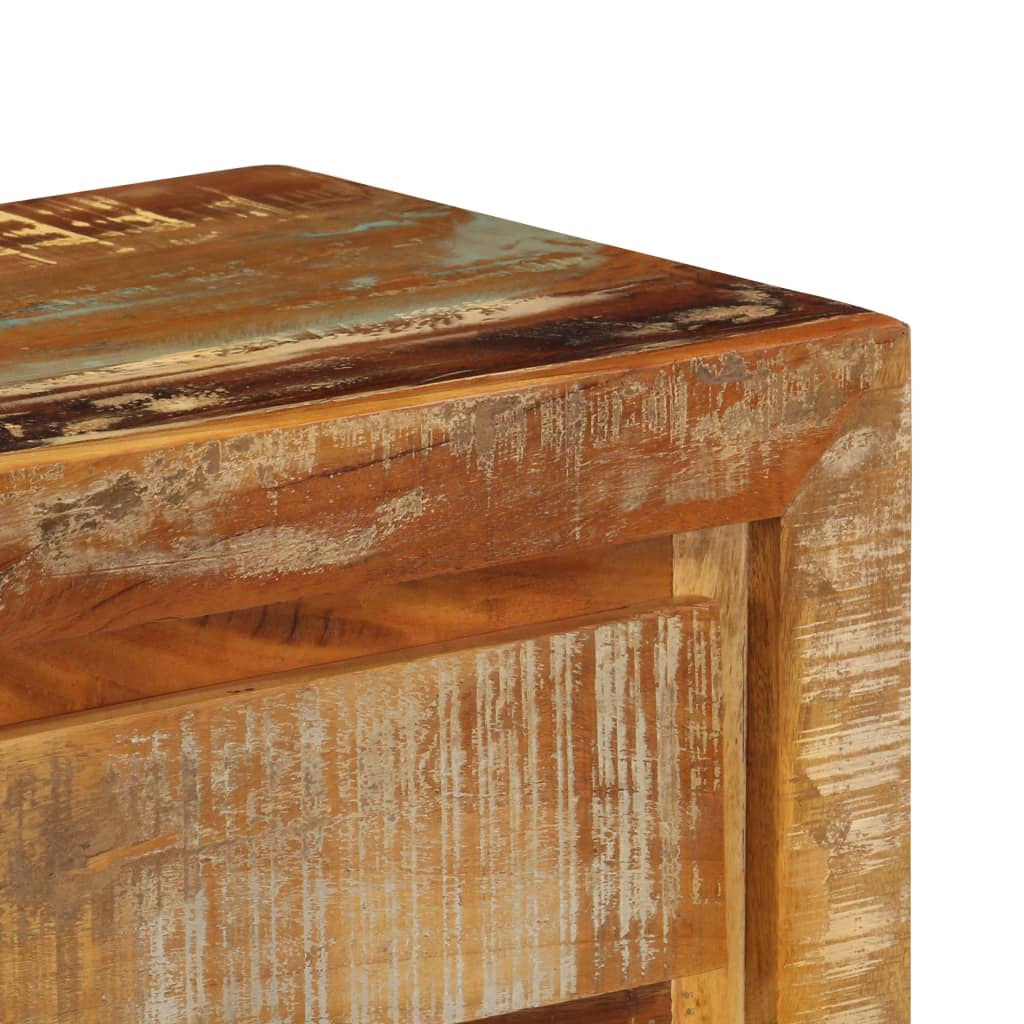 Sideboard 120x30x75 cm Solid Reclaimed Wood