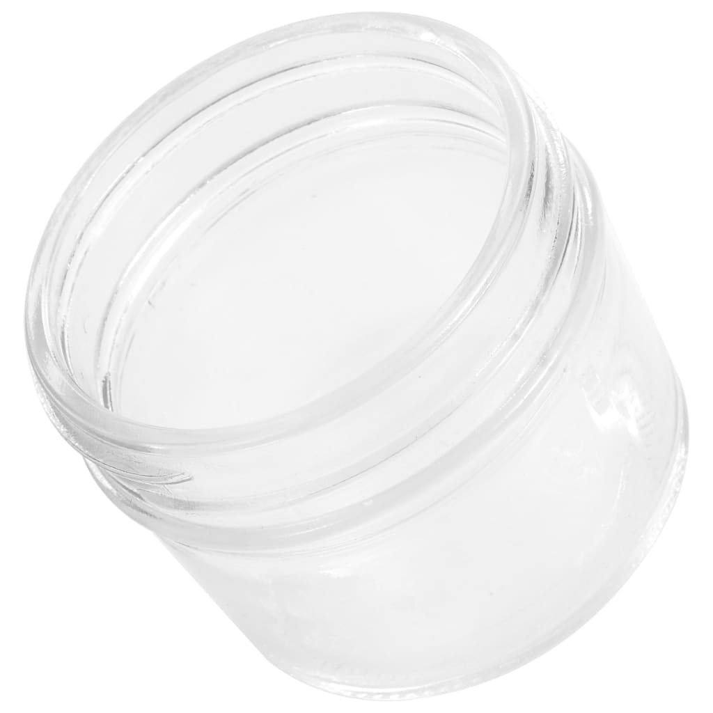 Glass Jam Jars with Gold Lid 48 pcs 110 ml