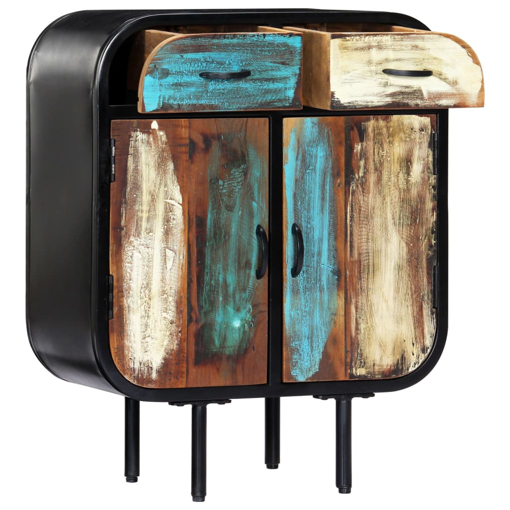 Sideboard 60x30x75 cm Solid Reclaimed Wood