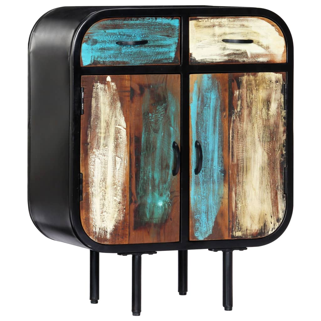 Sideboard 60x30x75 cm Solid Reclaimed Wood