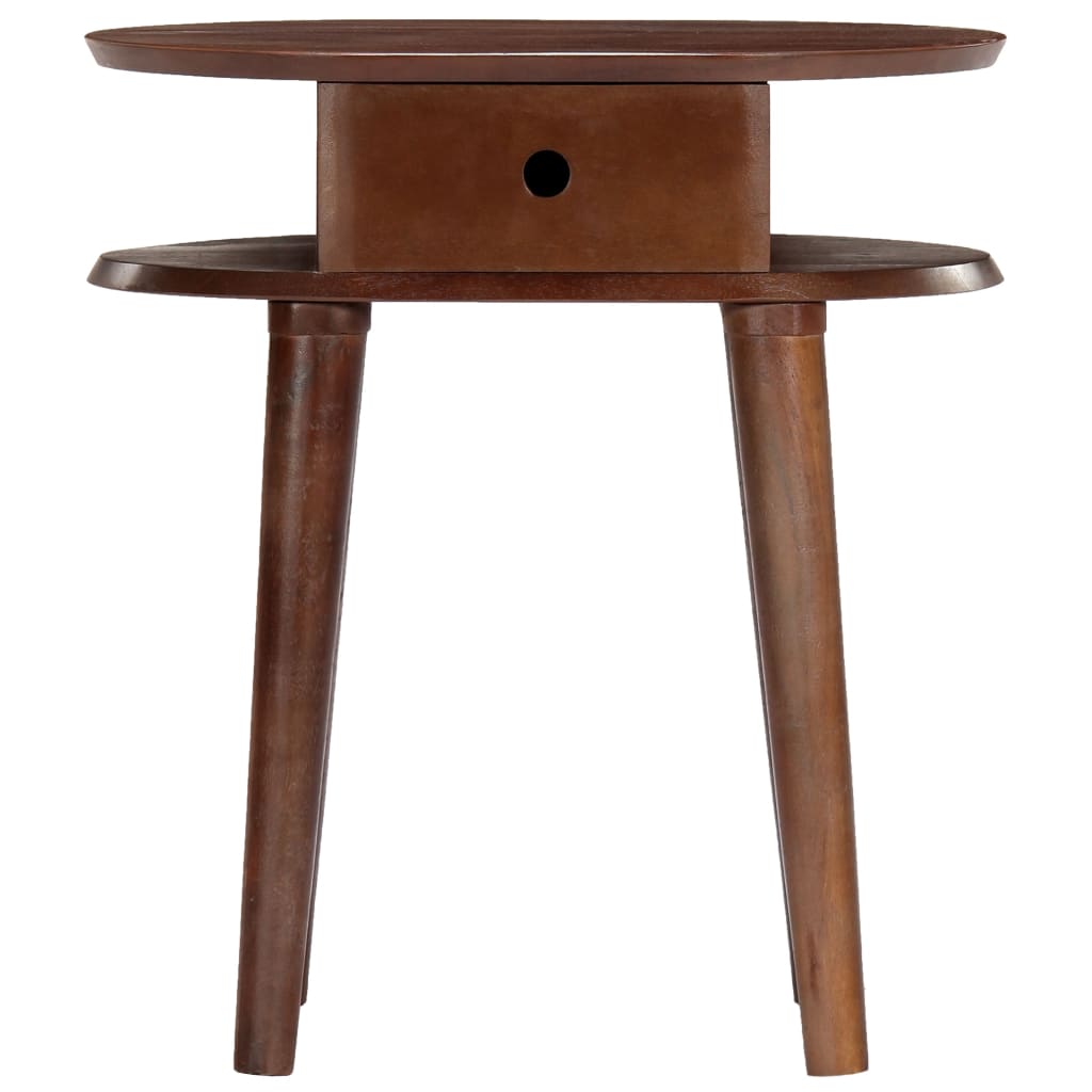 Bedside Cabinet 50x35x55 cm Solid Acacia Wood