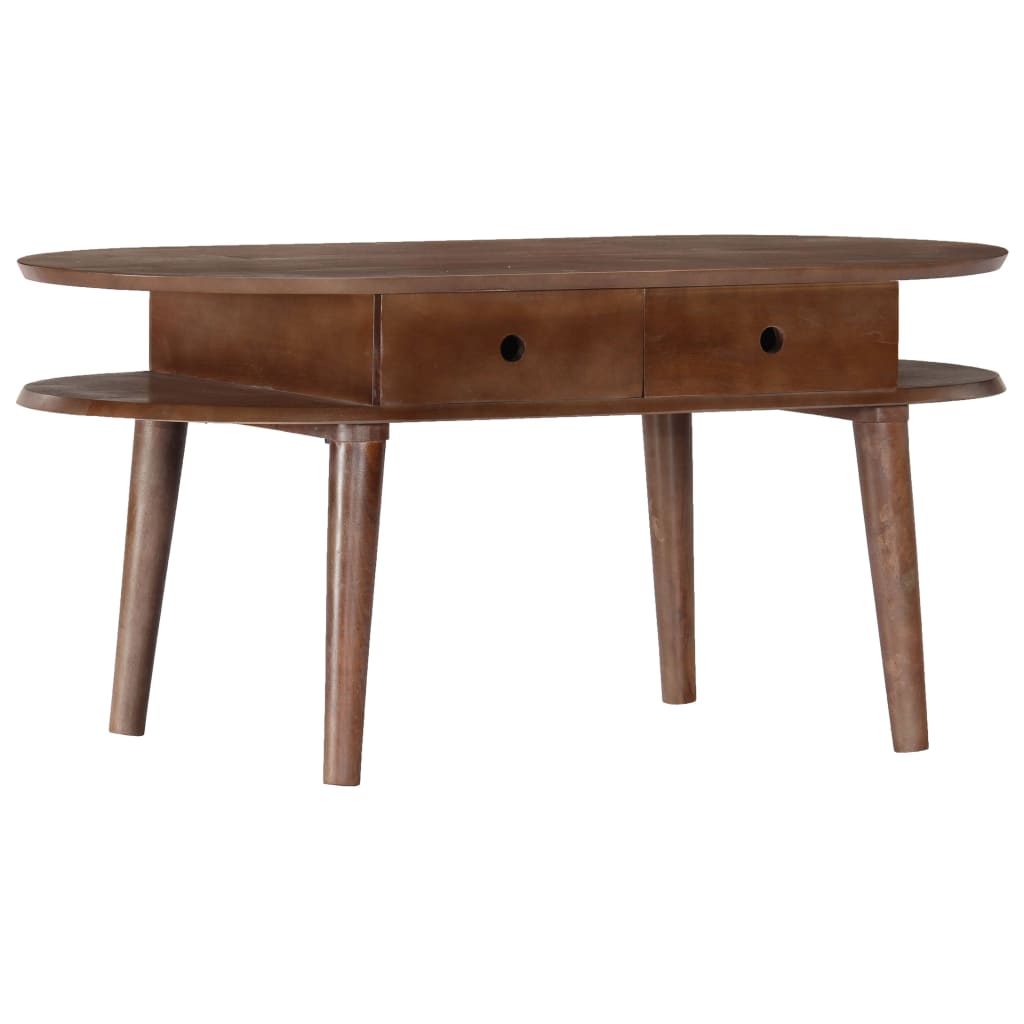 Coffee Table 100x50x46 cm Solid Acacia Wood