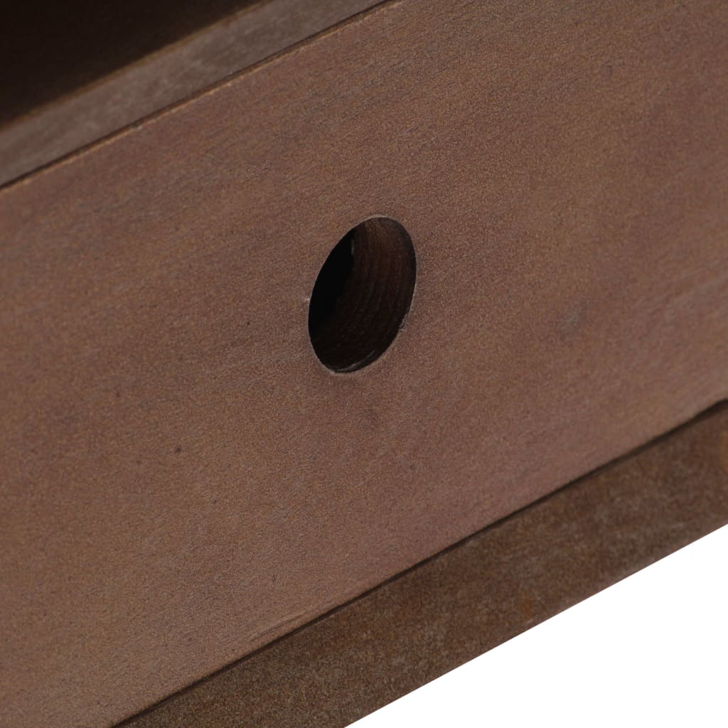 TV Cabinet 110x35x50 cm Solid Acacia Wood