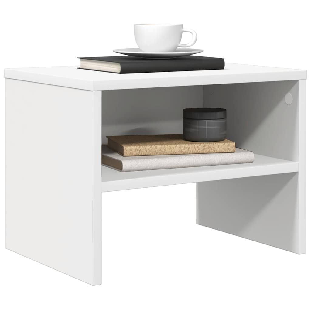 Bedside Cabinet White 40x30x30 cm Engineered Wood