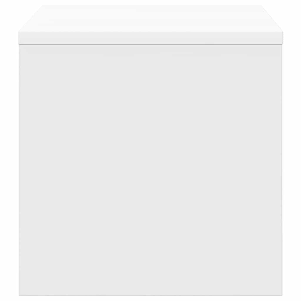 Bedside Cabinet White 40x30x30 cm Engineered Wood