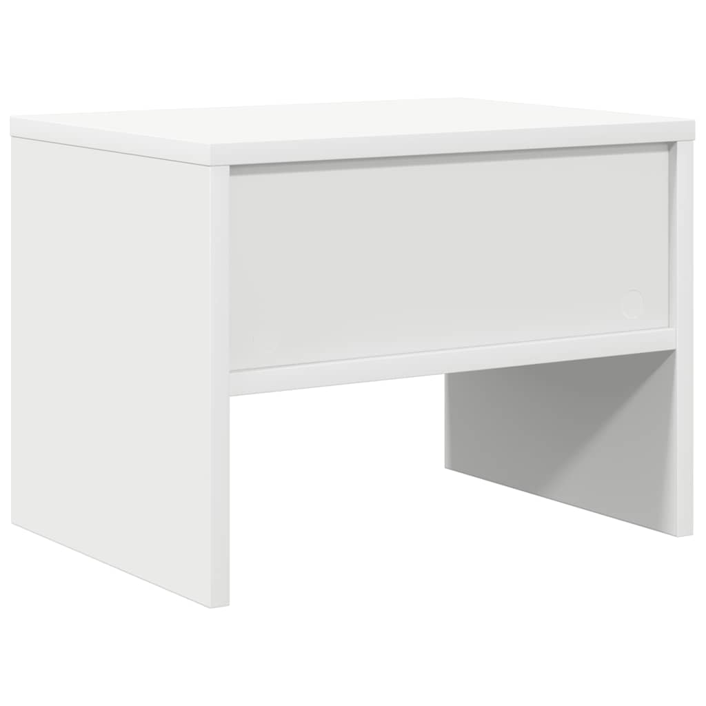 Bedside Cabinet White 40x30x30 cm Engineered Wood