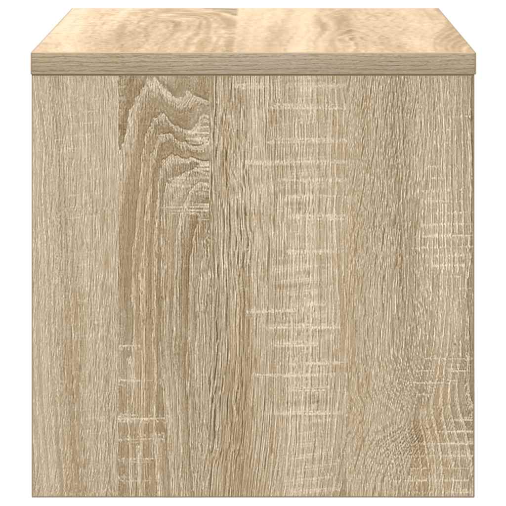 Bedside Cabinet Sonoma Oak 40x30x30 cm Engineered Wood