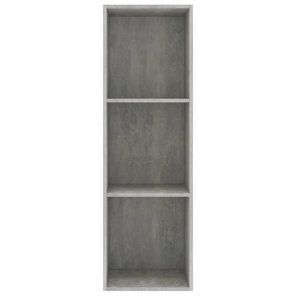 Book Cabinet/TV Cabinet Concrete Grey 36x30x114 cm Engineered Wood