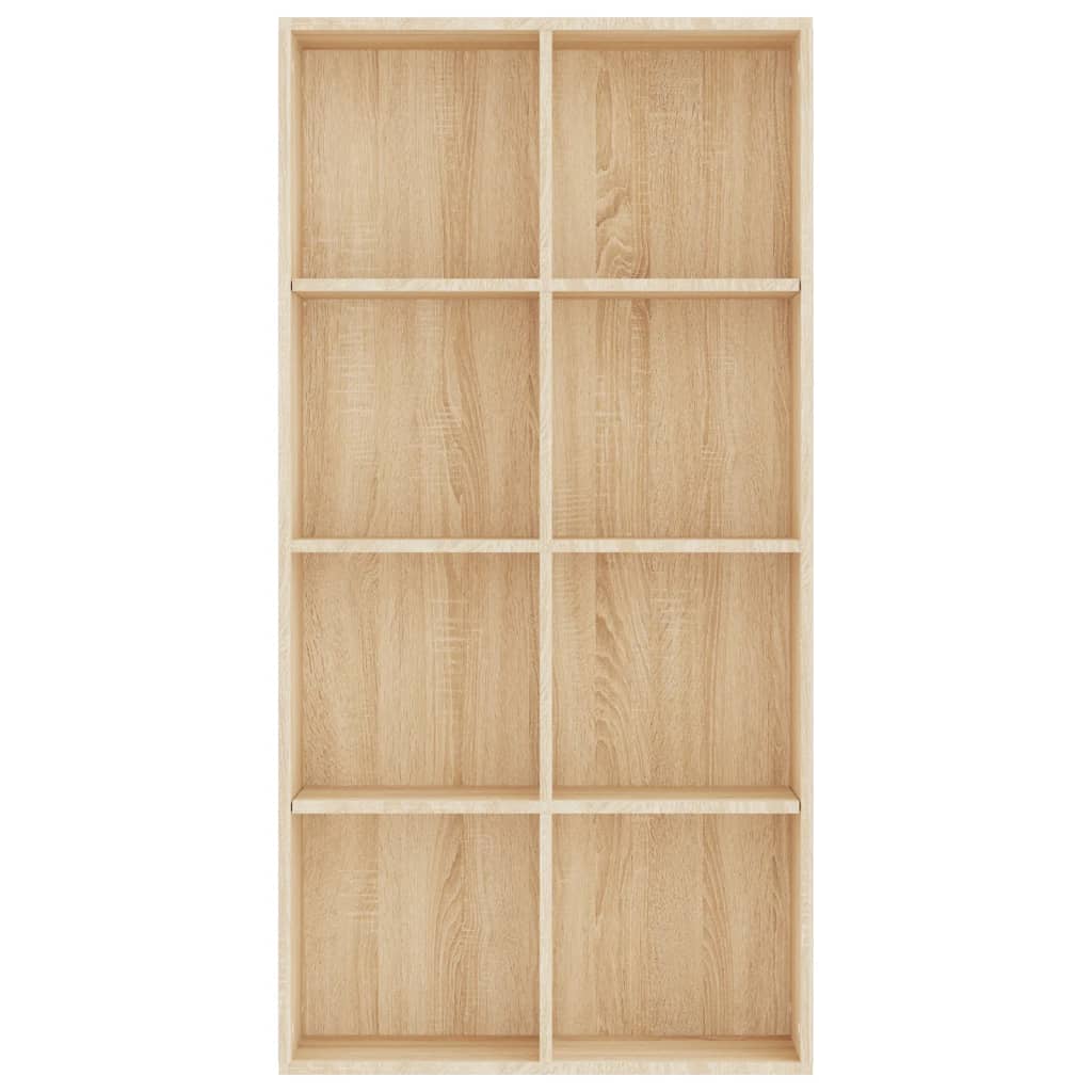 Book Cabinet/Sideboard Sonoma Oak 66x30x130 cm Engineered Wood