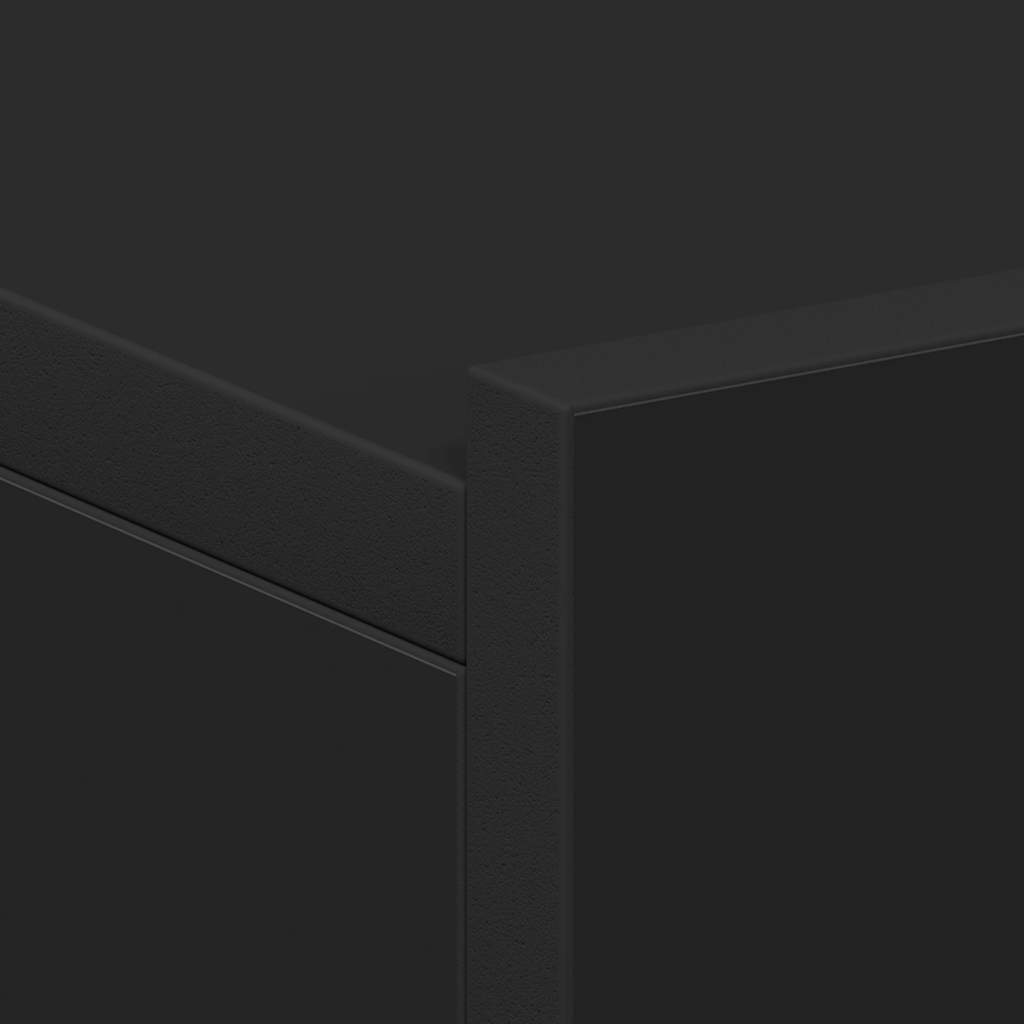 Floating Nightstands 2 pcs Black 40x30x15 cm Engineered Wood