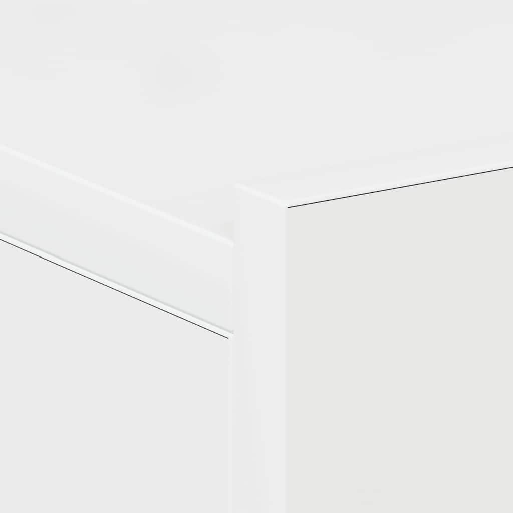 Floating Nightstands 2 pcs High Gloss White 40x30x15 cm Engineered Wood