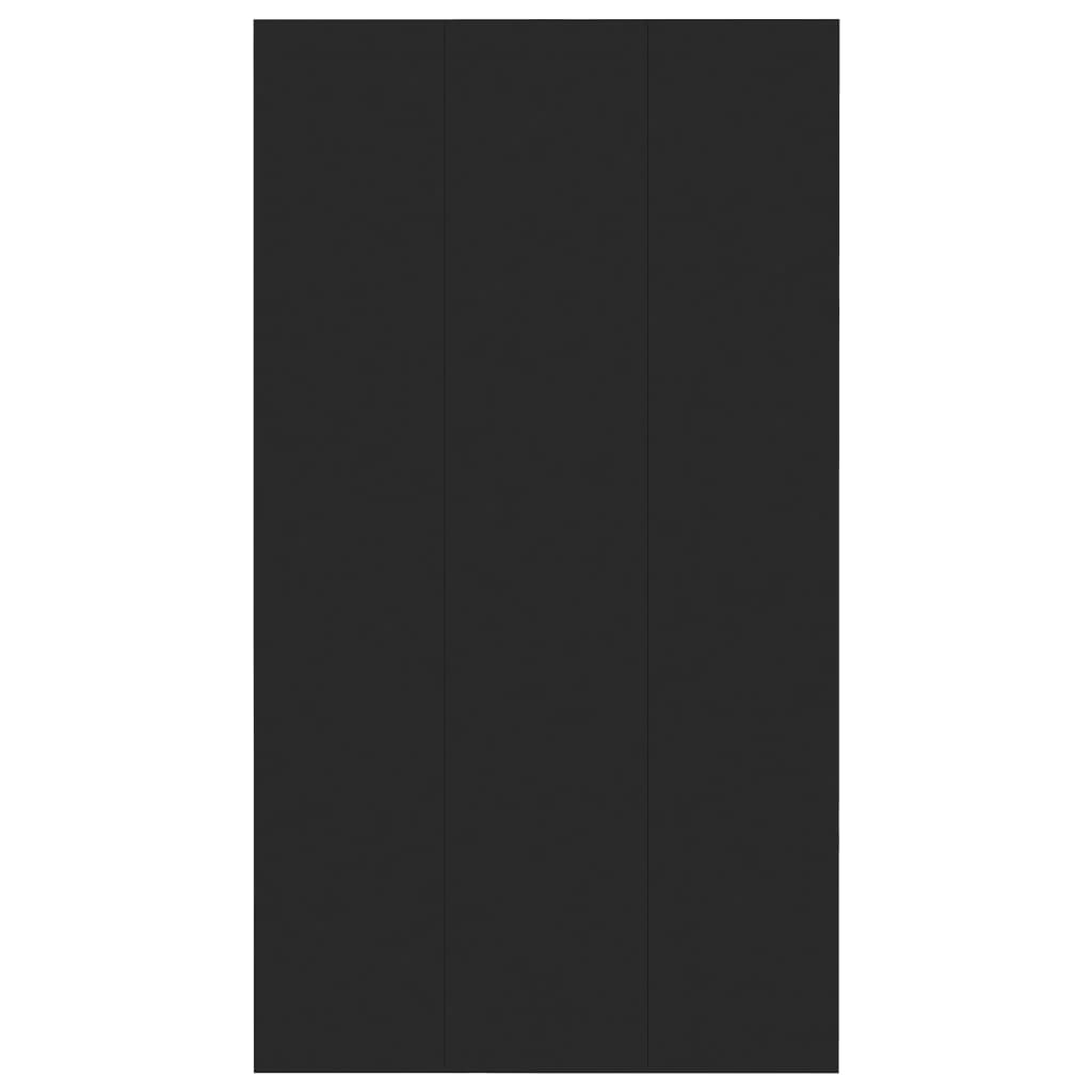 Book Cabinet/Sideboard Black 66x30x98 cm Engineered Wood