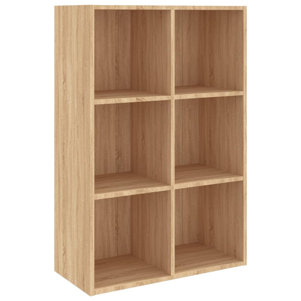 Book Cabinet/Sideboard Sonoma Oak 66x30x98 cm Engineered Wood