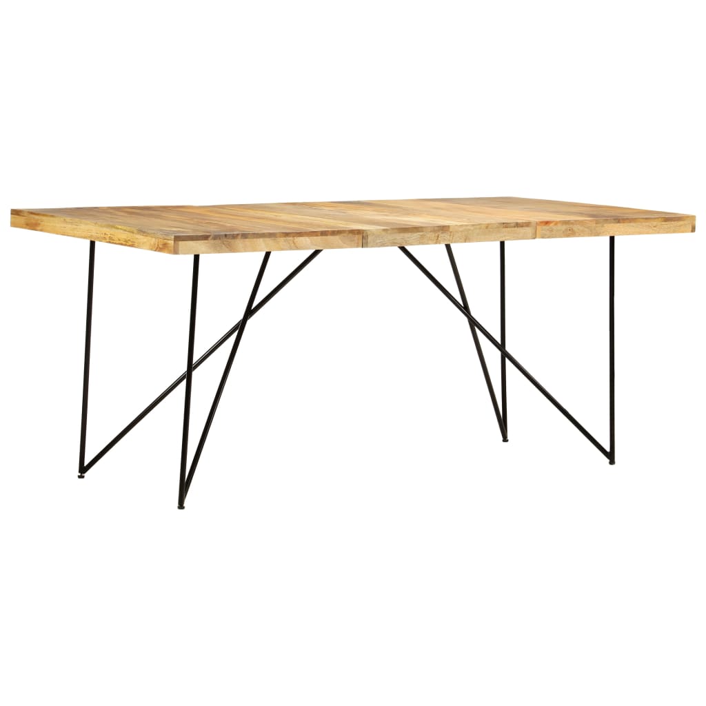 Dining Table 180x90x76 cm Solid Mango Wood