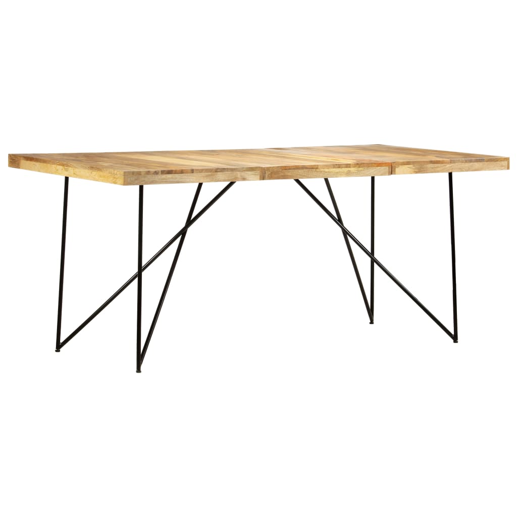 Dining Table 180x90x76 cm Solid Mango Wood