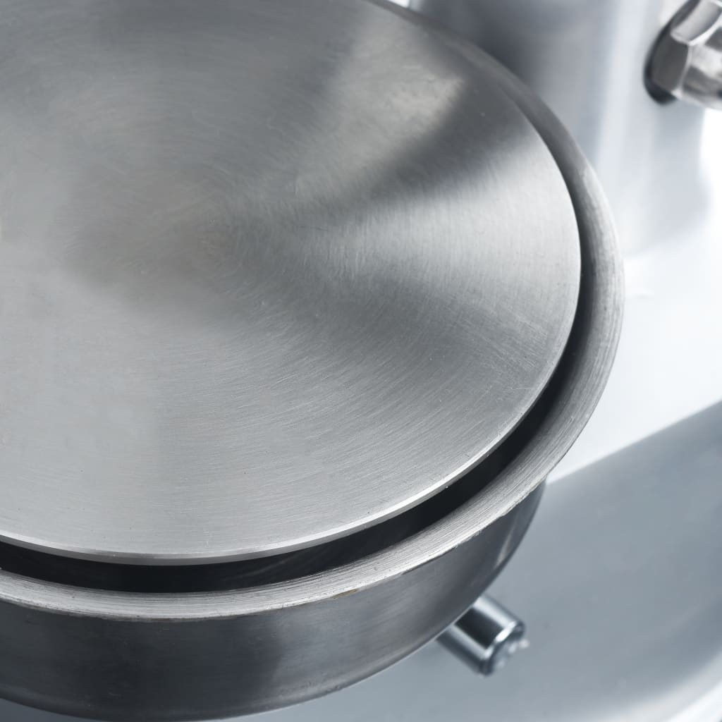 Hamburger Press Machine with 500 Patty Papers Aluminium 10 cm