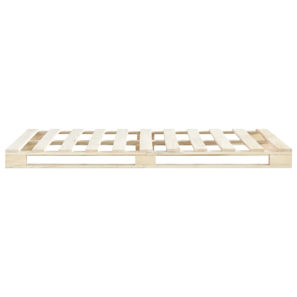 Pallet Bed Frame without Mattress 140x200 cm Solid Wood Pine