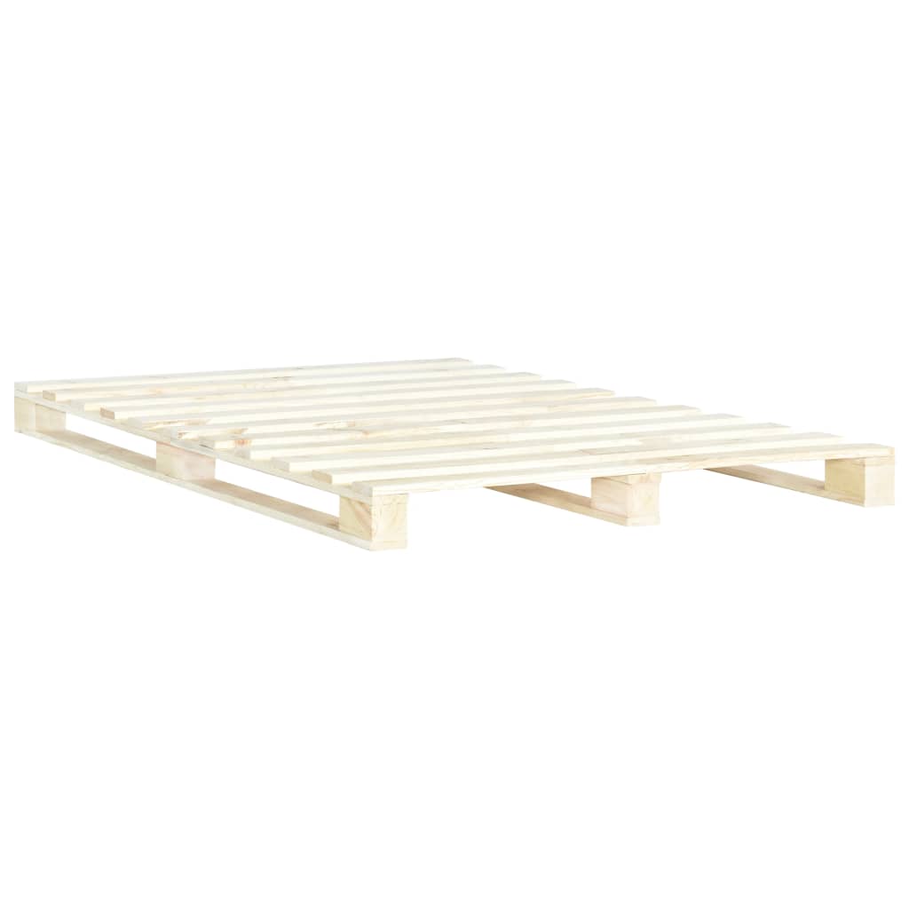 Pallet Bed Frame without Mattress 160x200 cm Solid Wood Pine