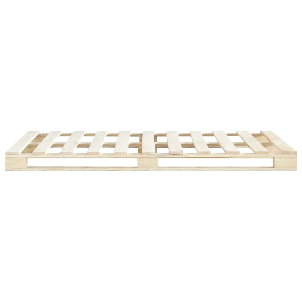 Pallet Bed Frame without Mattress 160x200 cm Solid Wood Pine