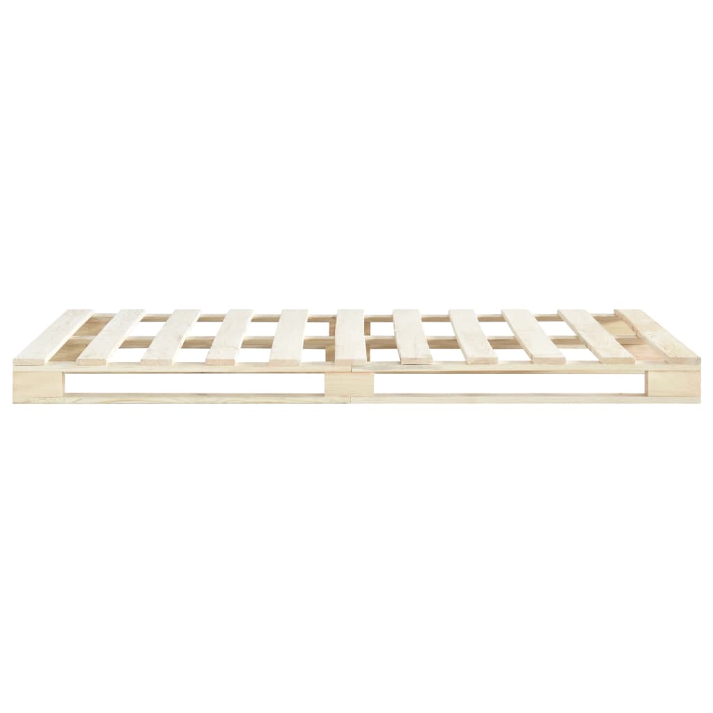 Pallet Bed Frame without Mattress 180x200 cm Super King Solid Wood Pine