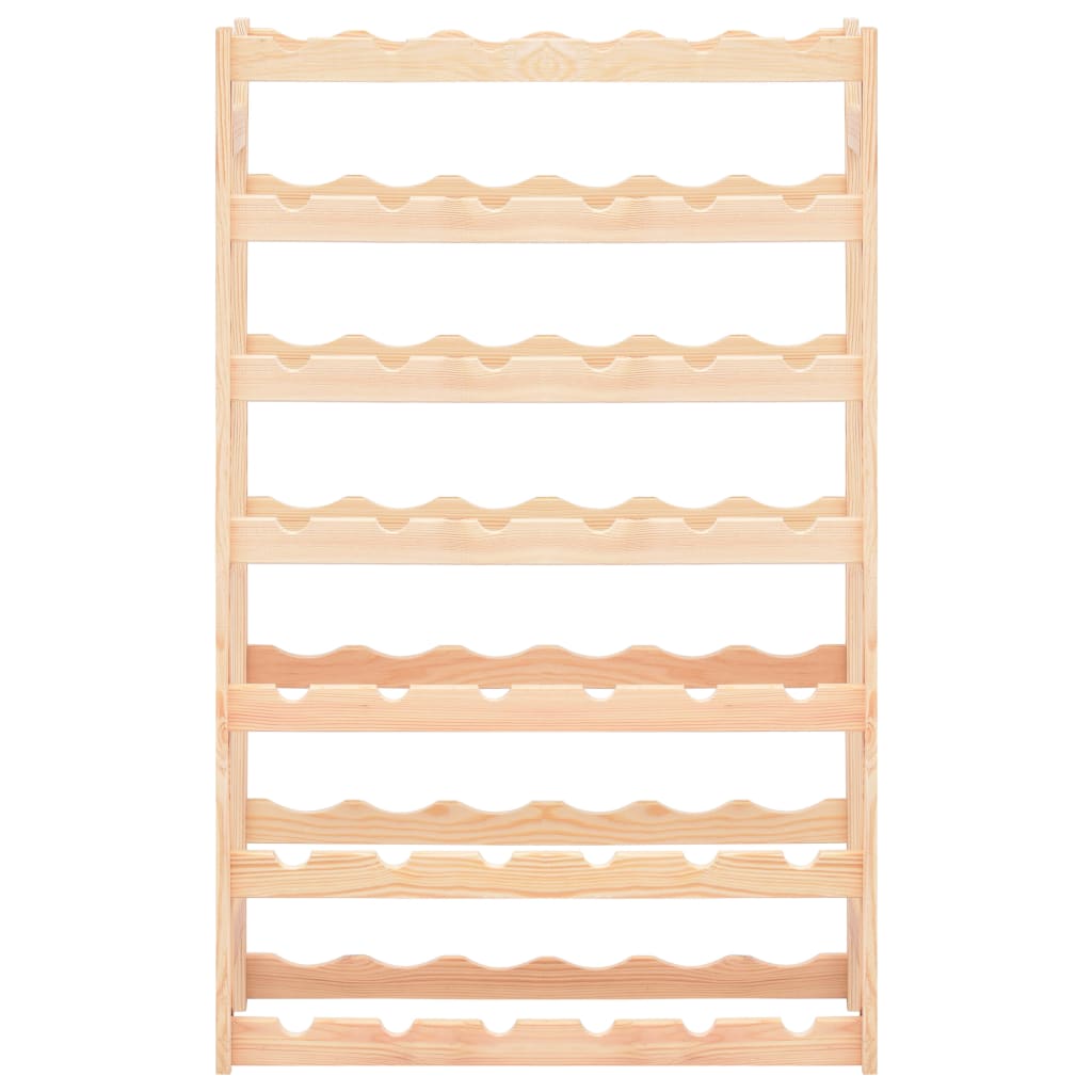 Wine Rack for 42 Bottles Pinewood