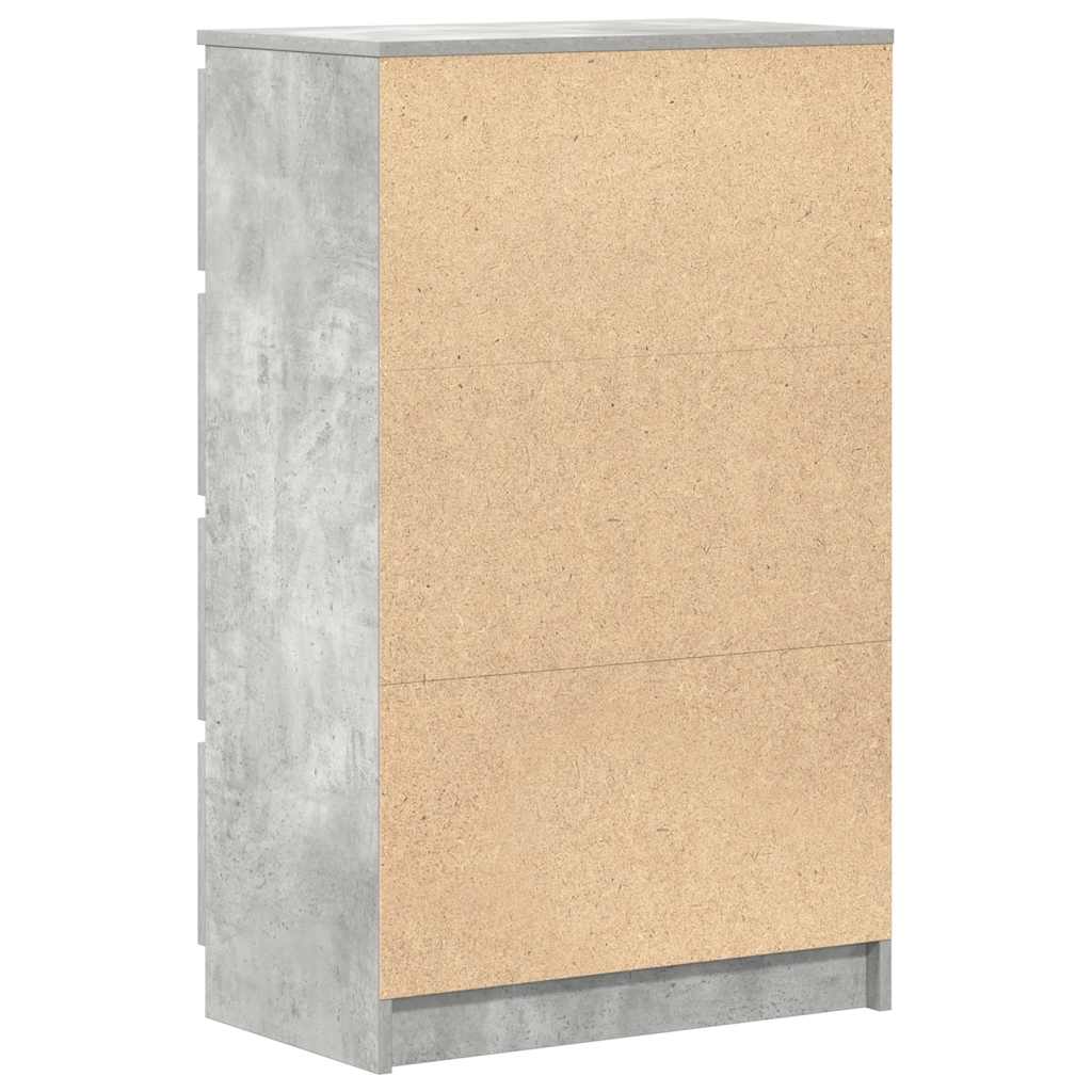 Sideboard Concrete Grey 60x35x98.5 cm Engineered Wood