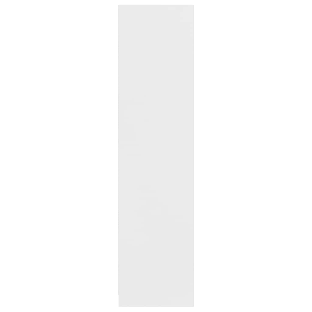 Wardrobe White 100x50x200 cm Engineered Wood