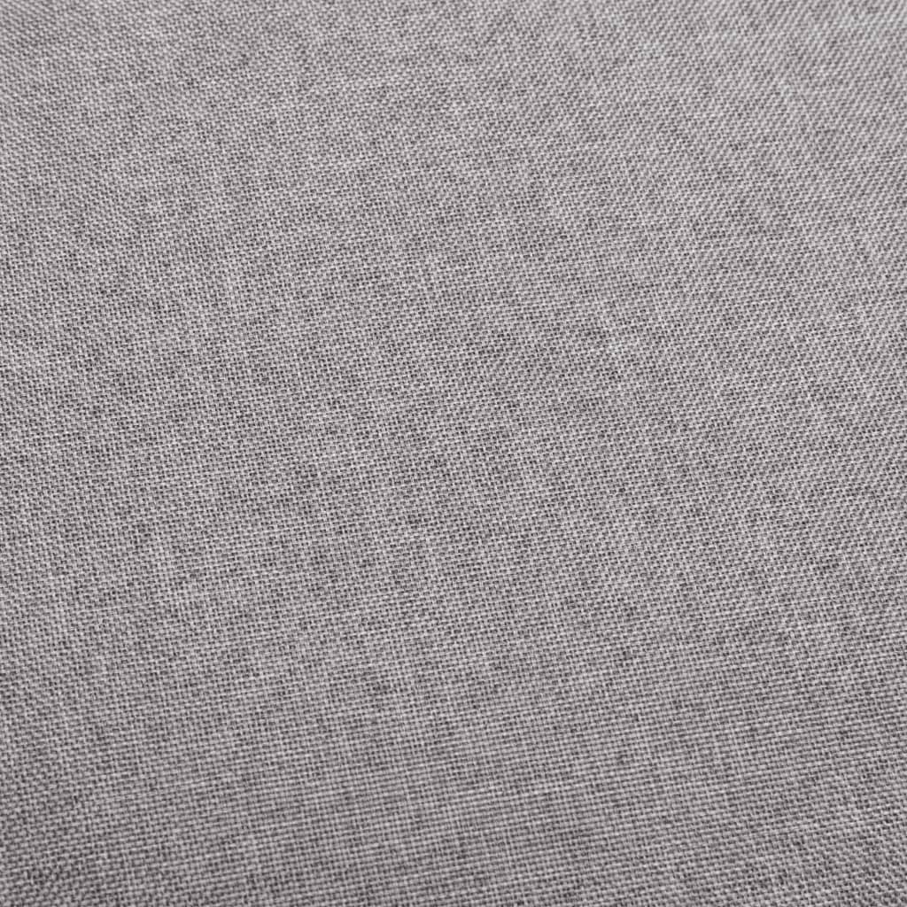 Bar Stool Light Grey Fabric