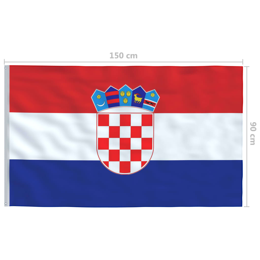 Croatia Flag 90x150 cm