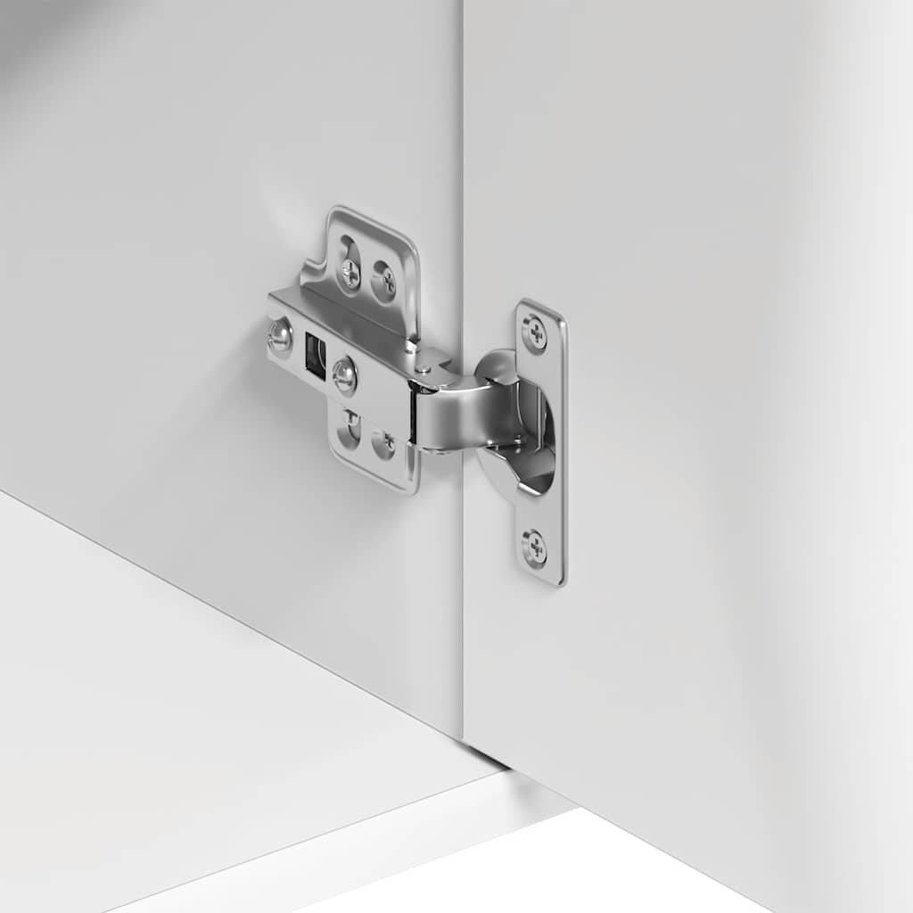 Sideboard White 88x30x70 cm Engineered Wood