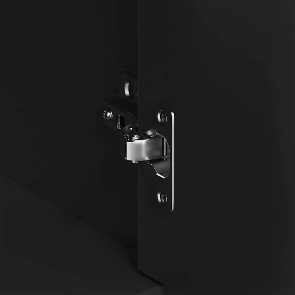 Sideboard Black 88x30x70 cm Engineered Wood