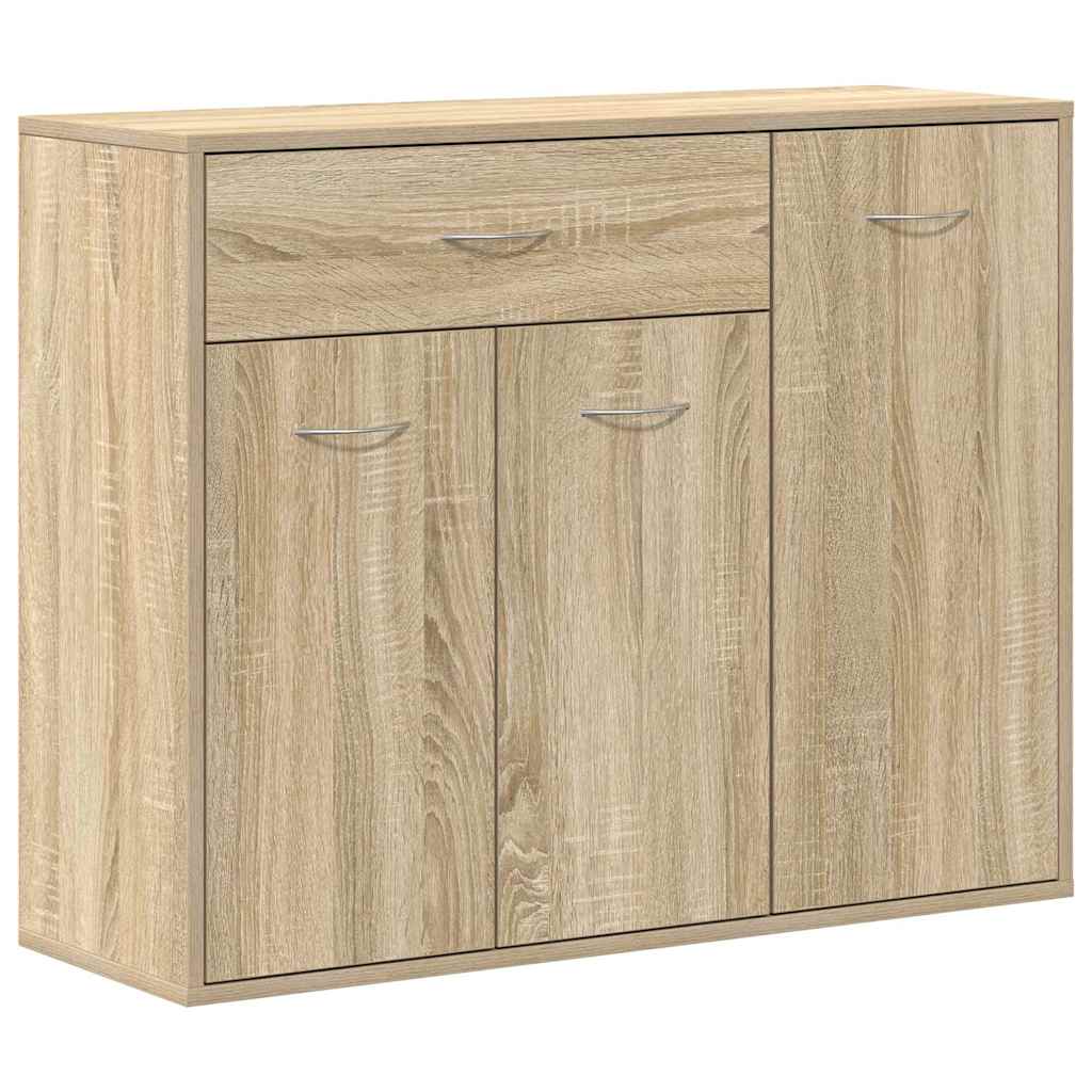 Sideboard Sonoma Oak 88x30x70 cm Engineered Wood